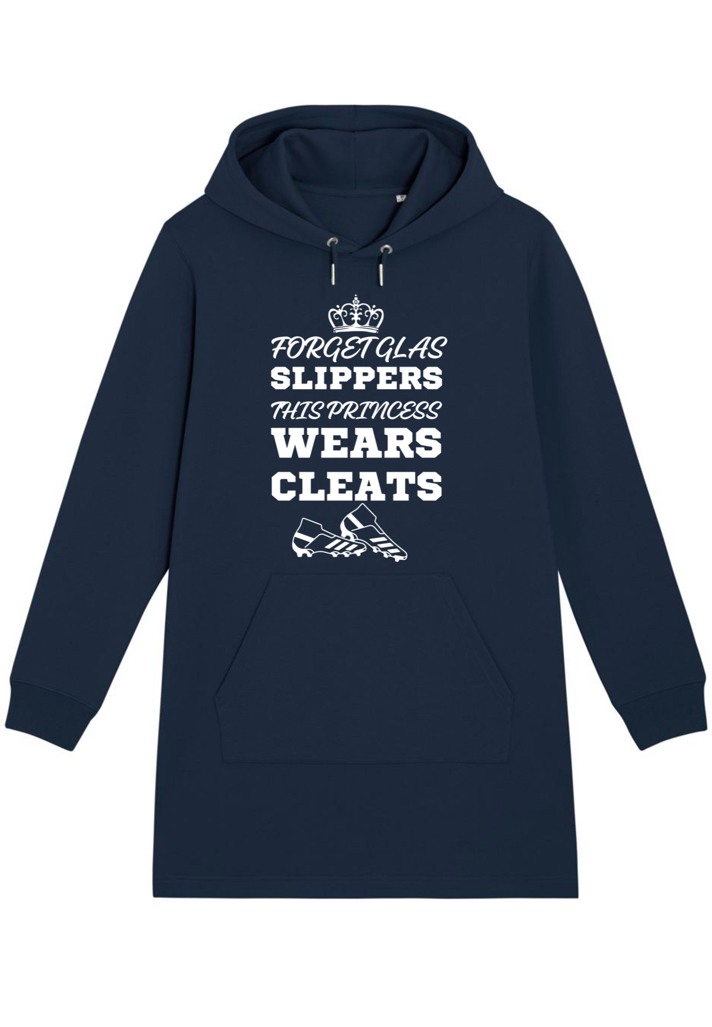 Sports - Princess wears Cleats WMN Hoodie Dress