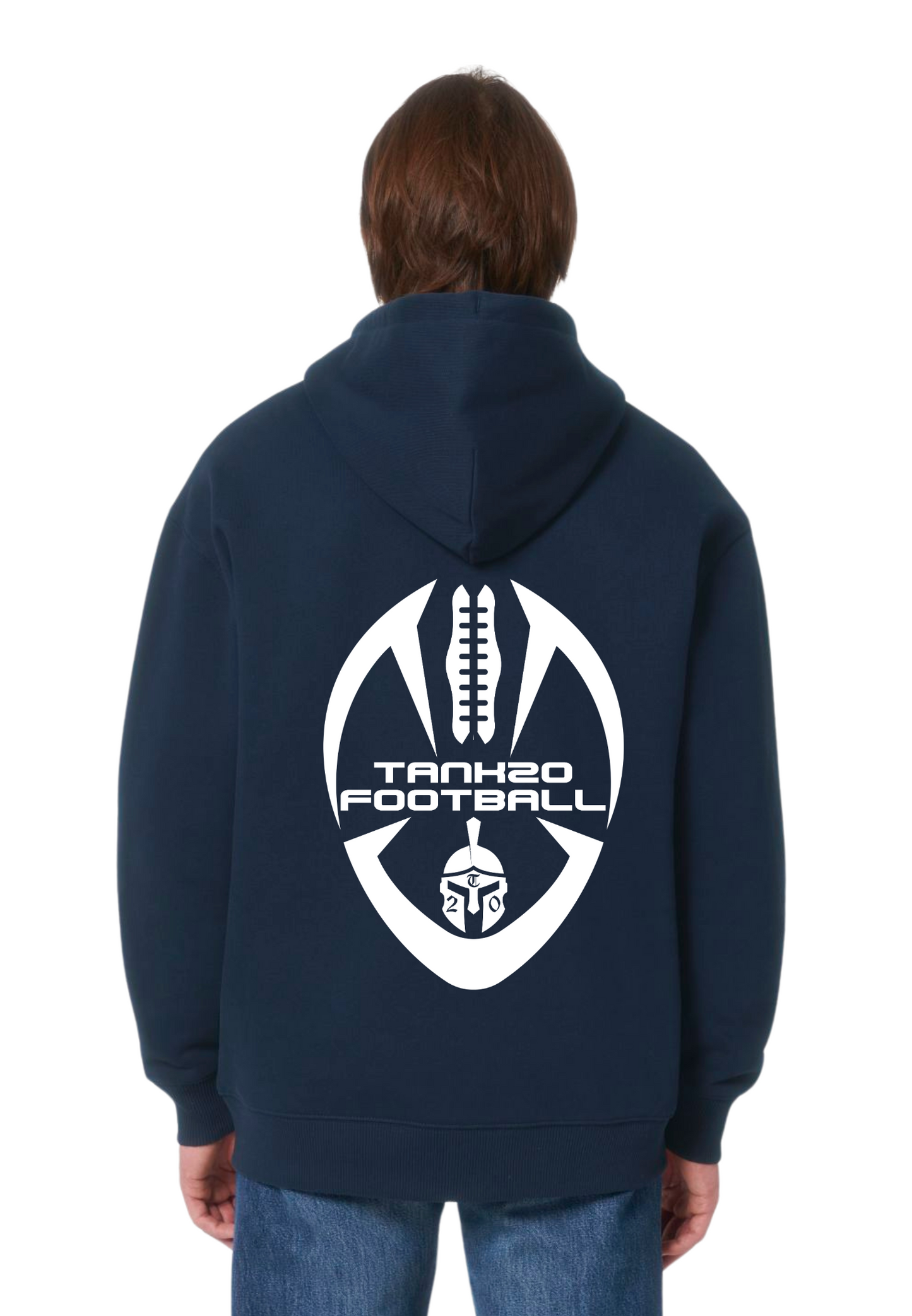 Football - Logo heavy unisex Zip Hoodie