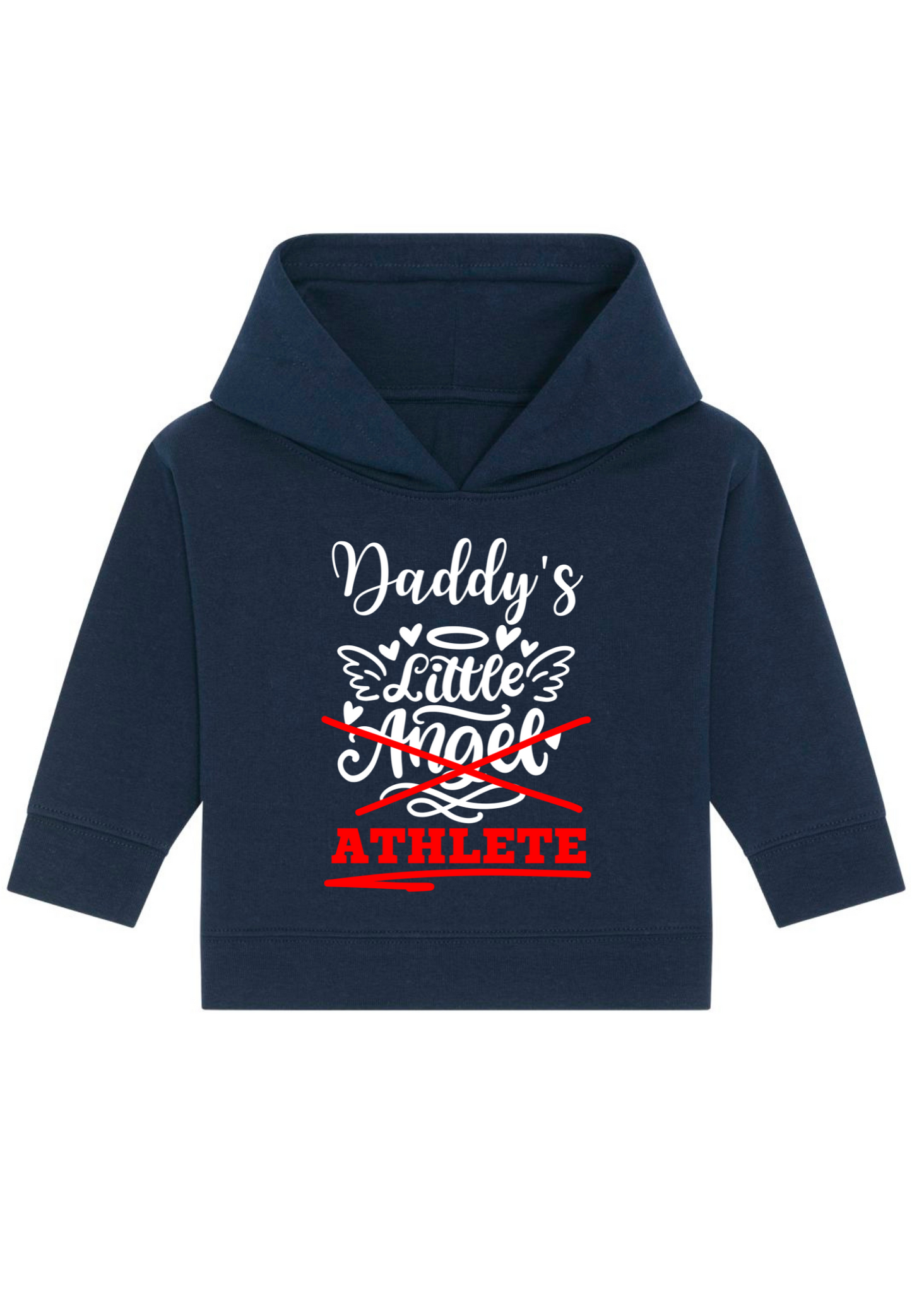 Sports - Daddy's little Athlete Baby Hoodie