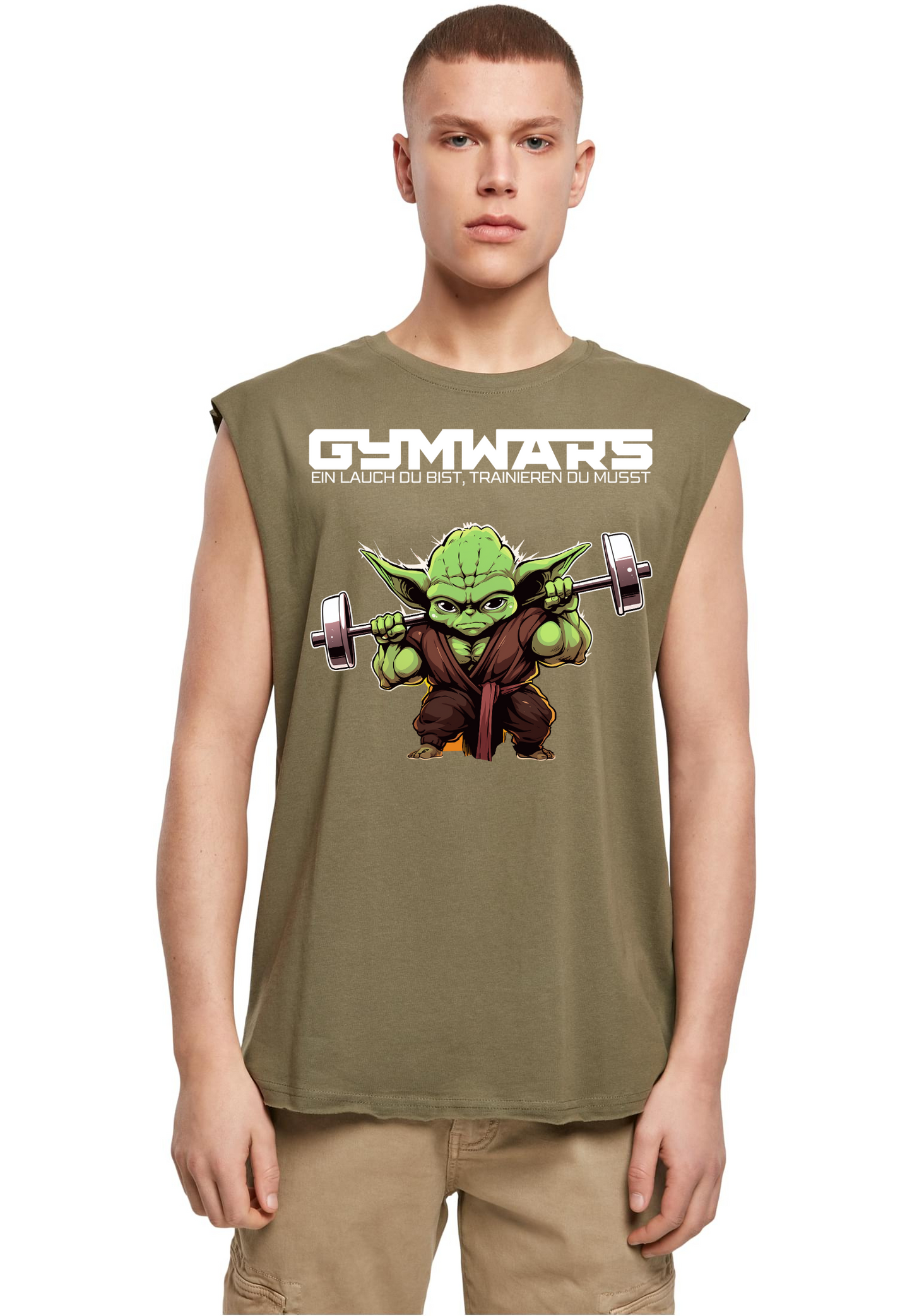 Gym - Gymwars ein Lauch du bist sleeveless Shirt