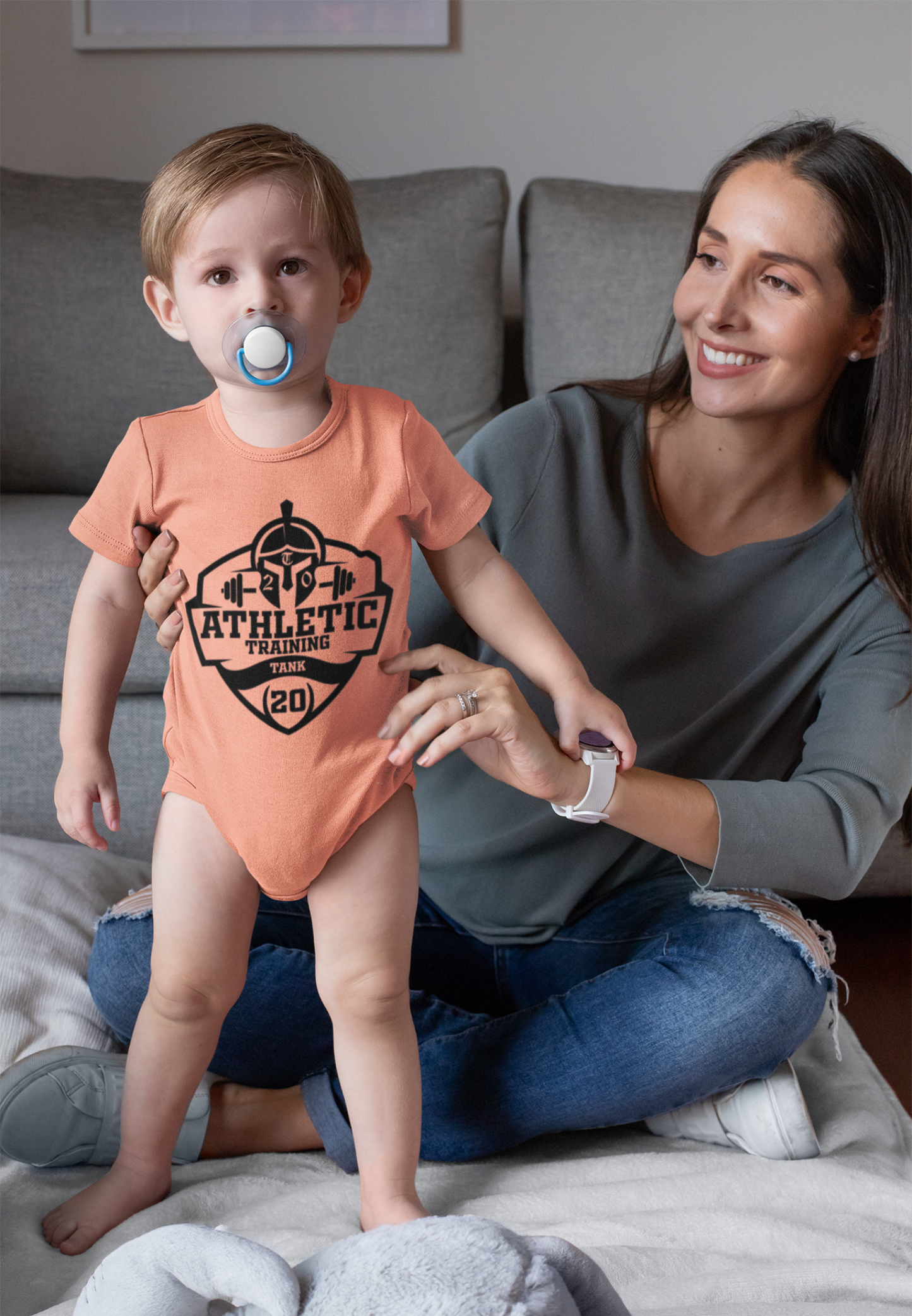 GYM - Logo Baby Bodysuit