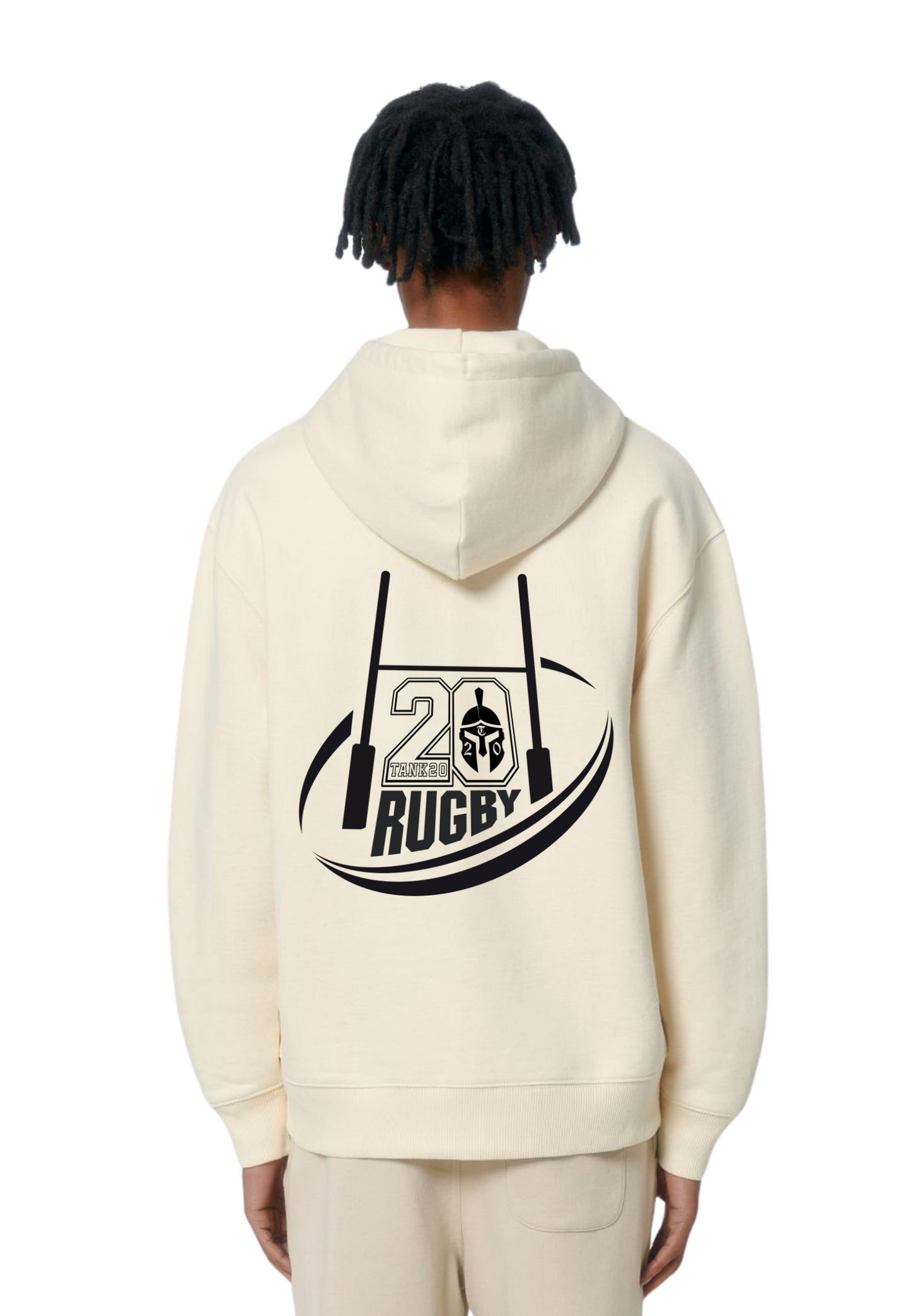 Rugby - Logo heavy unisex Zip Hoodie