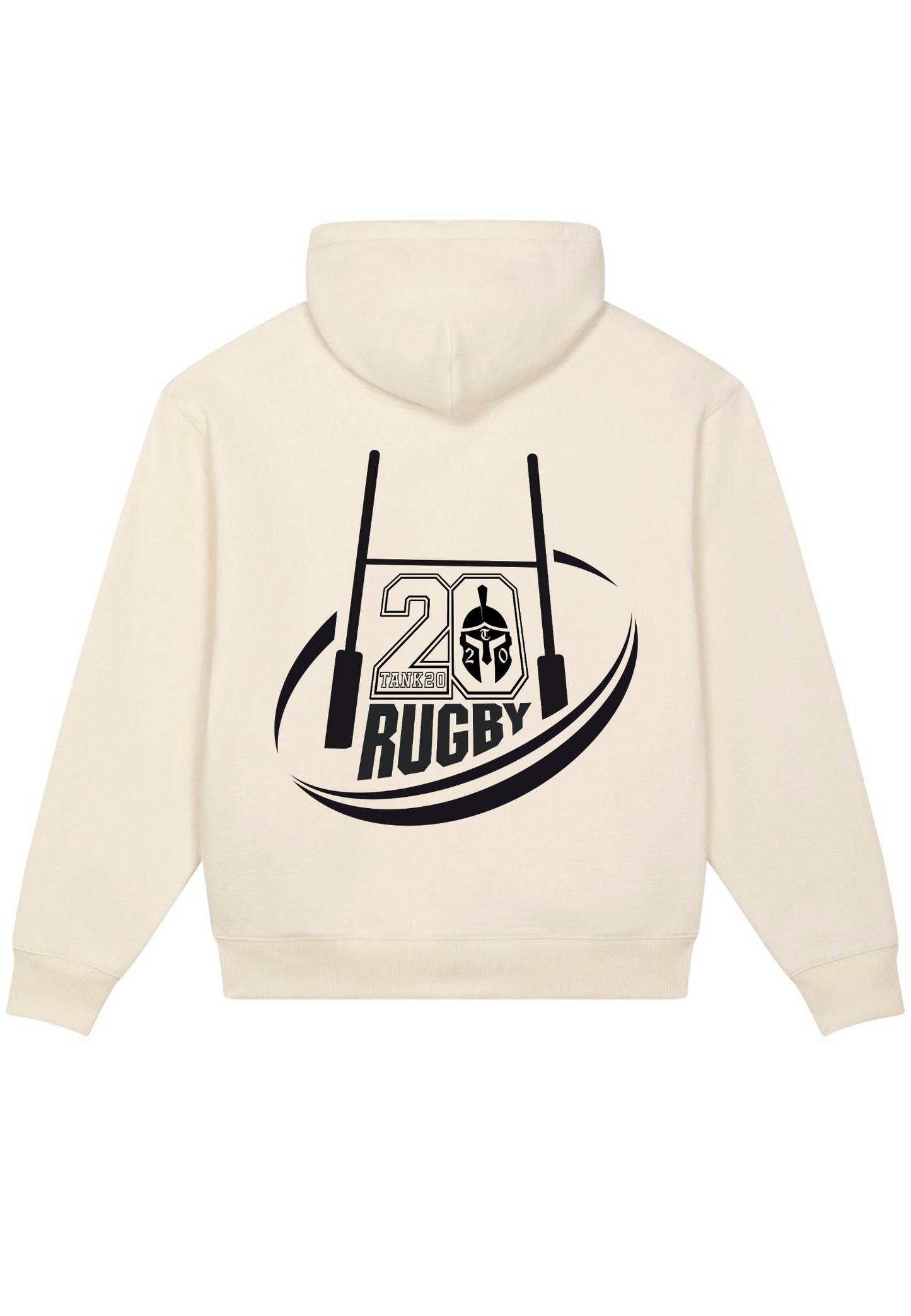 Rugby - Logo heavy unisex Zip Hoodie