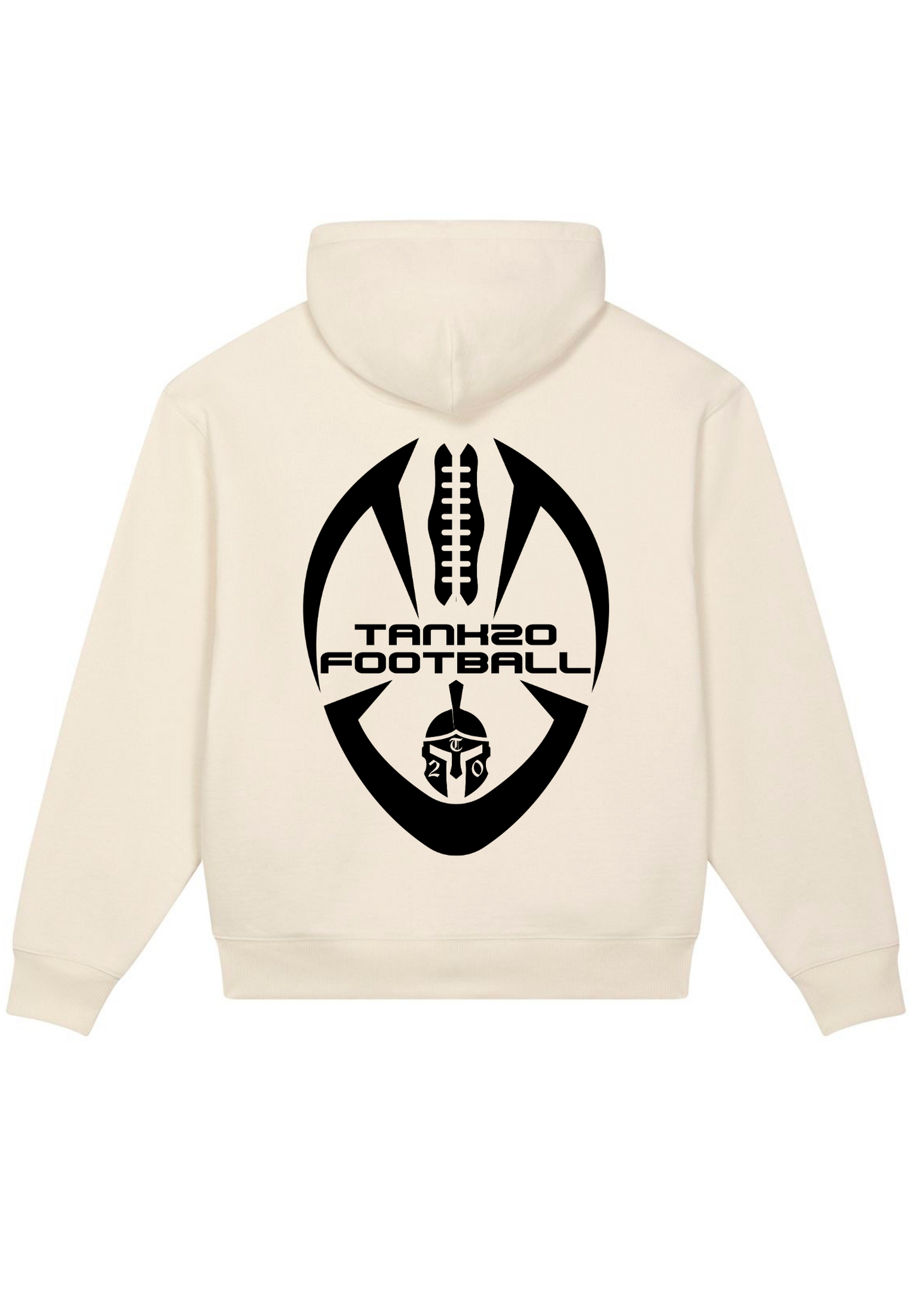 Football - Logo heavy unisex Zip Hoodie