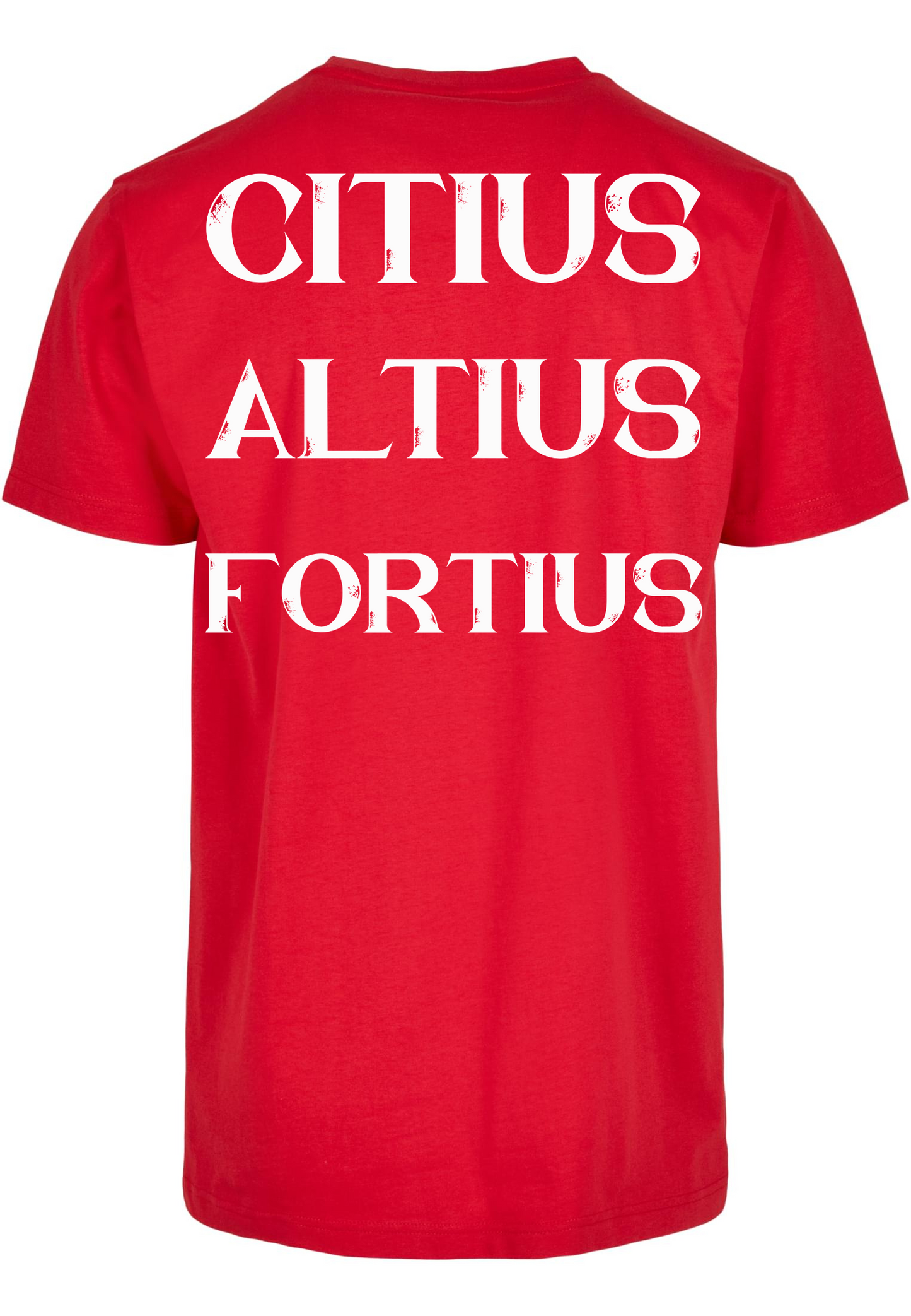 Gym - Citius, altius, fortius round neck unisex t-shirt