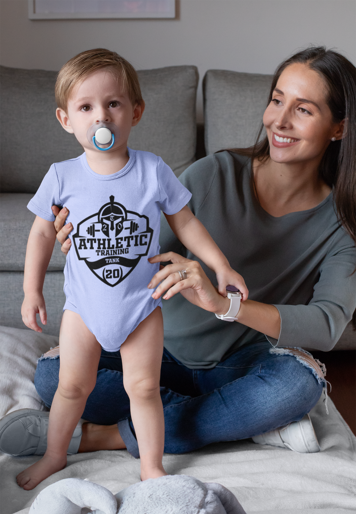 GYM - Logo Baby Bodysuit