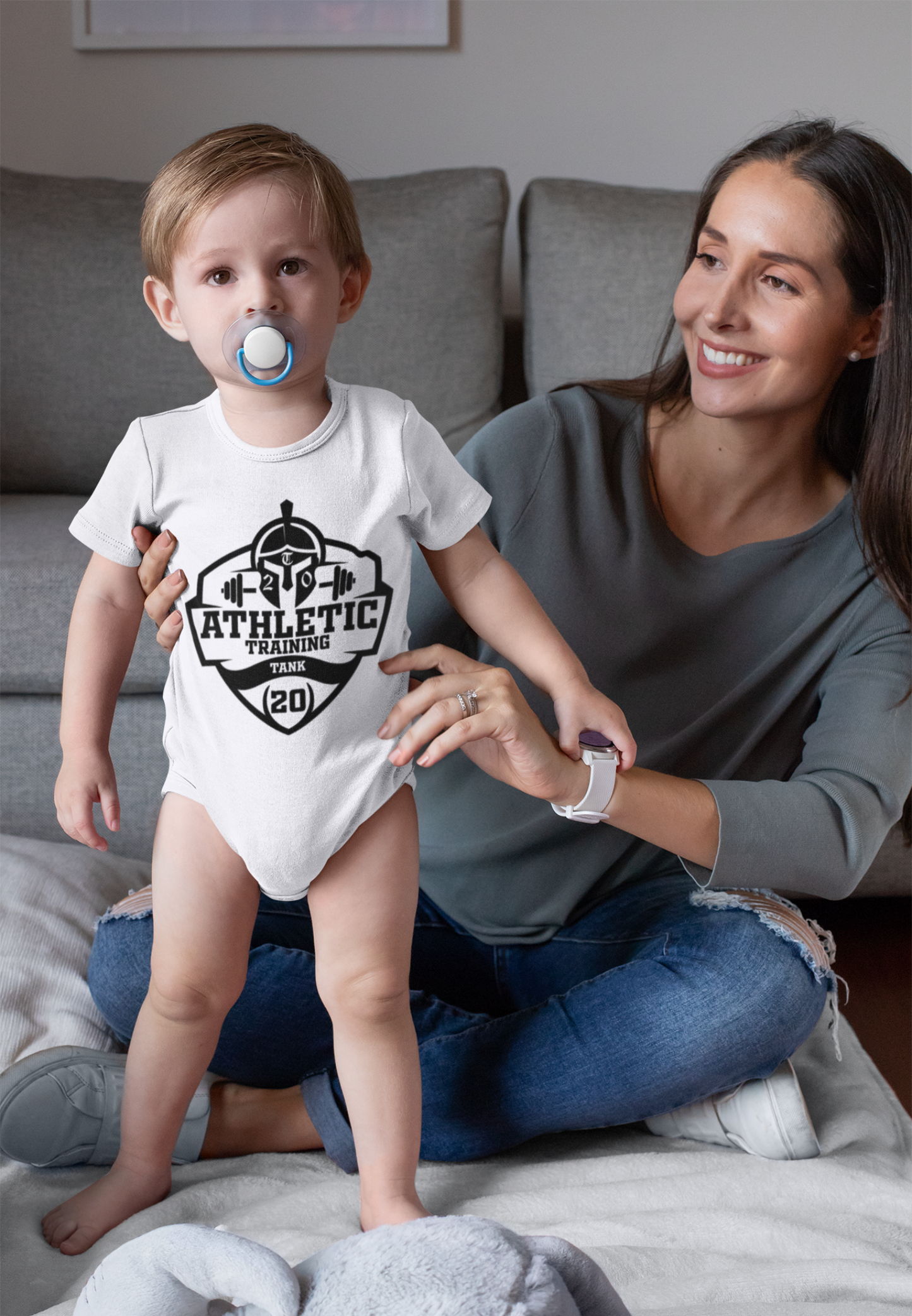 GYM - Logo Baby Bodysuit