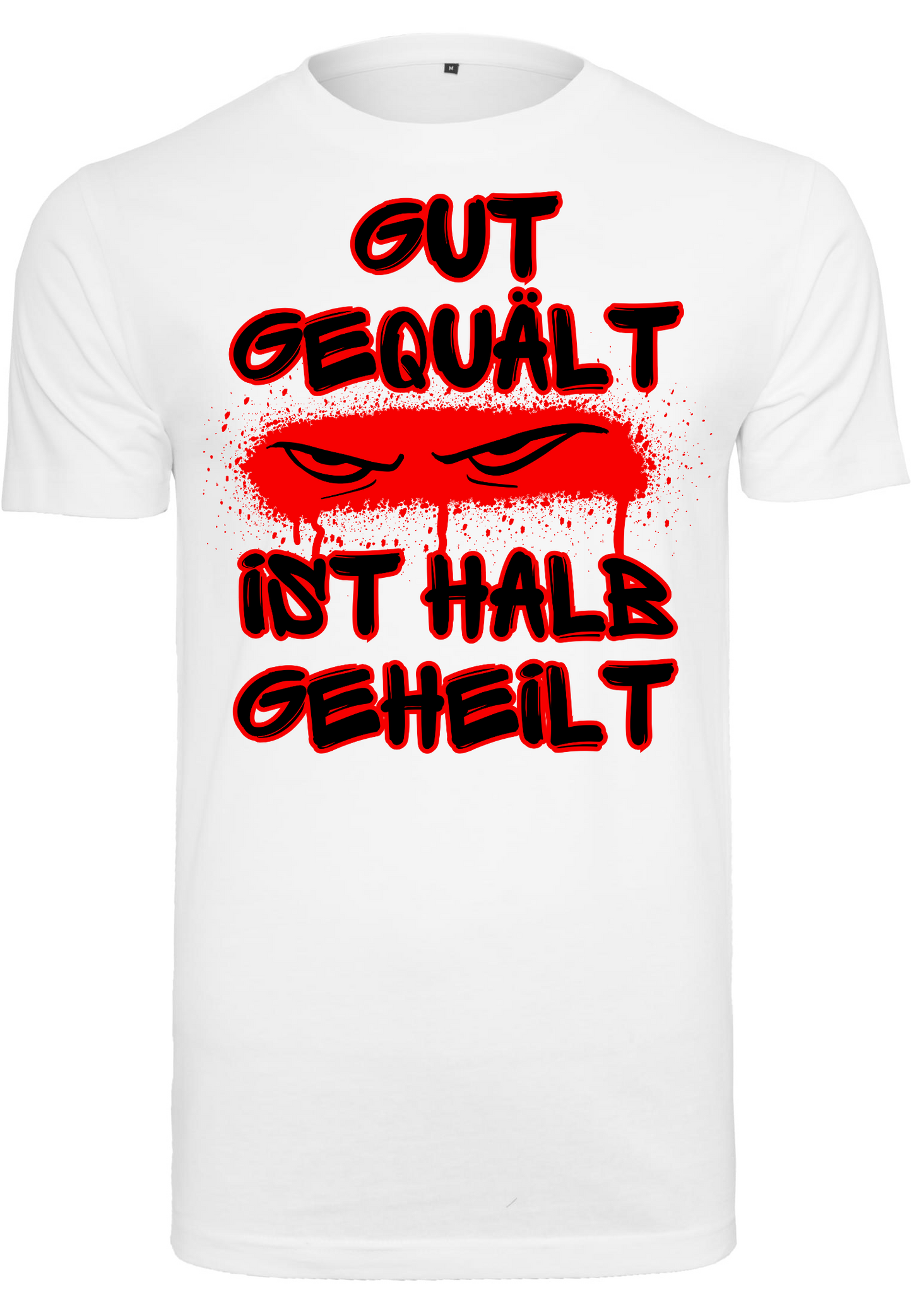 Physio - halb geheilt round neck unisex T-Shirt