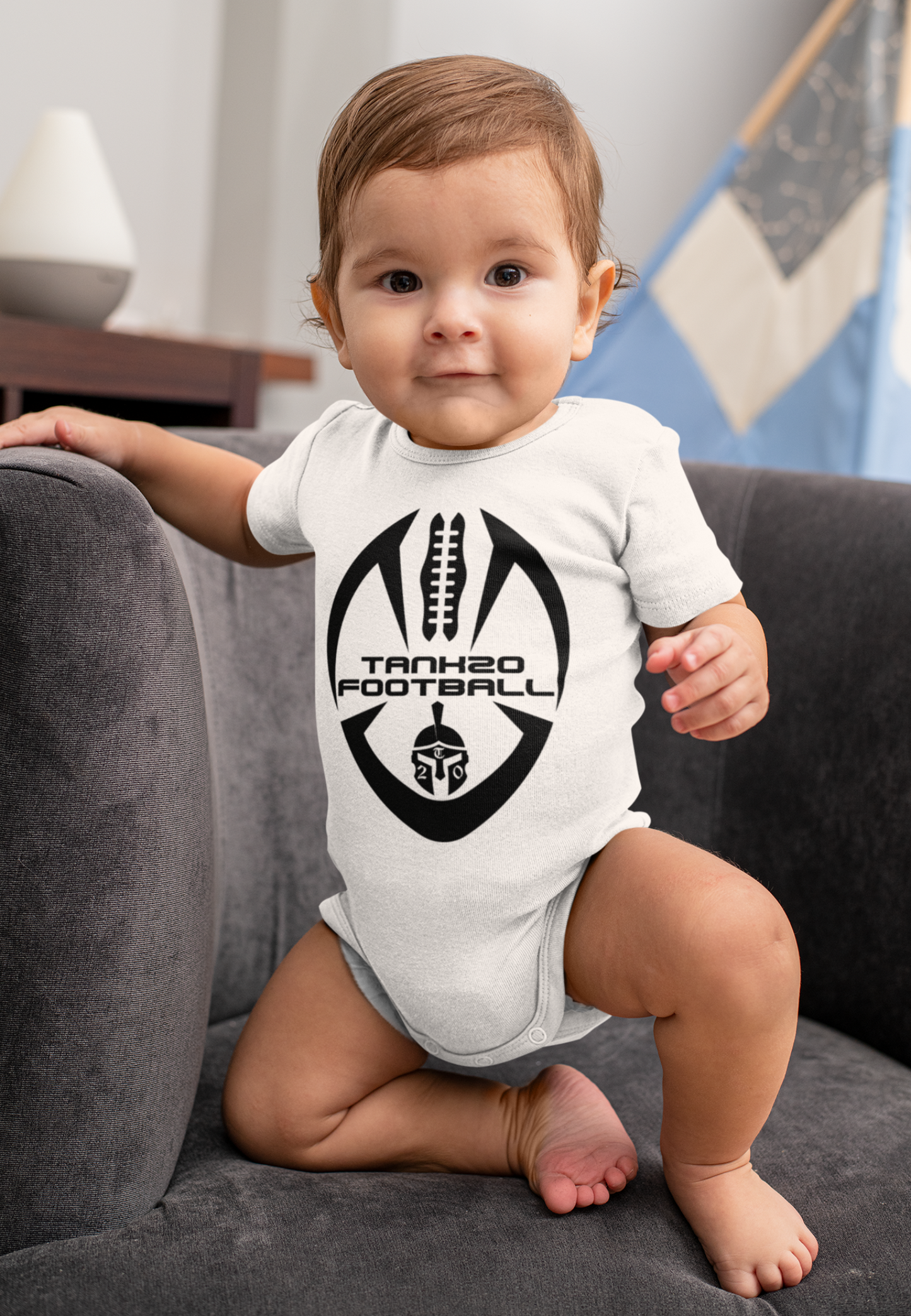 Football - Logo Baby Bodysuit