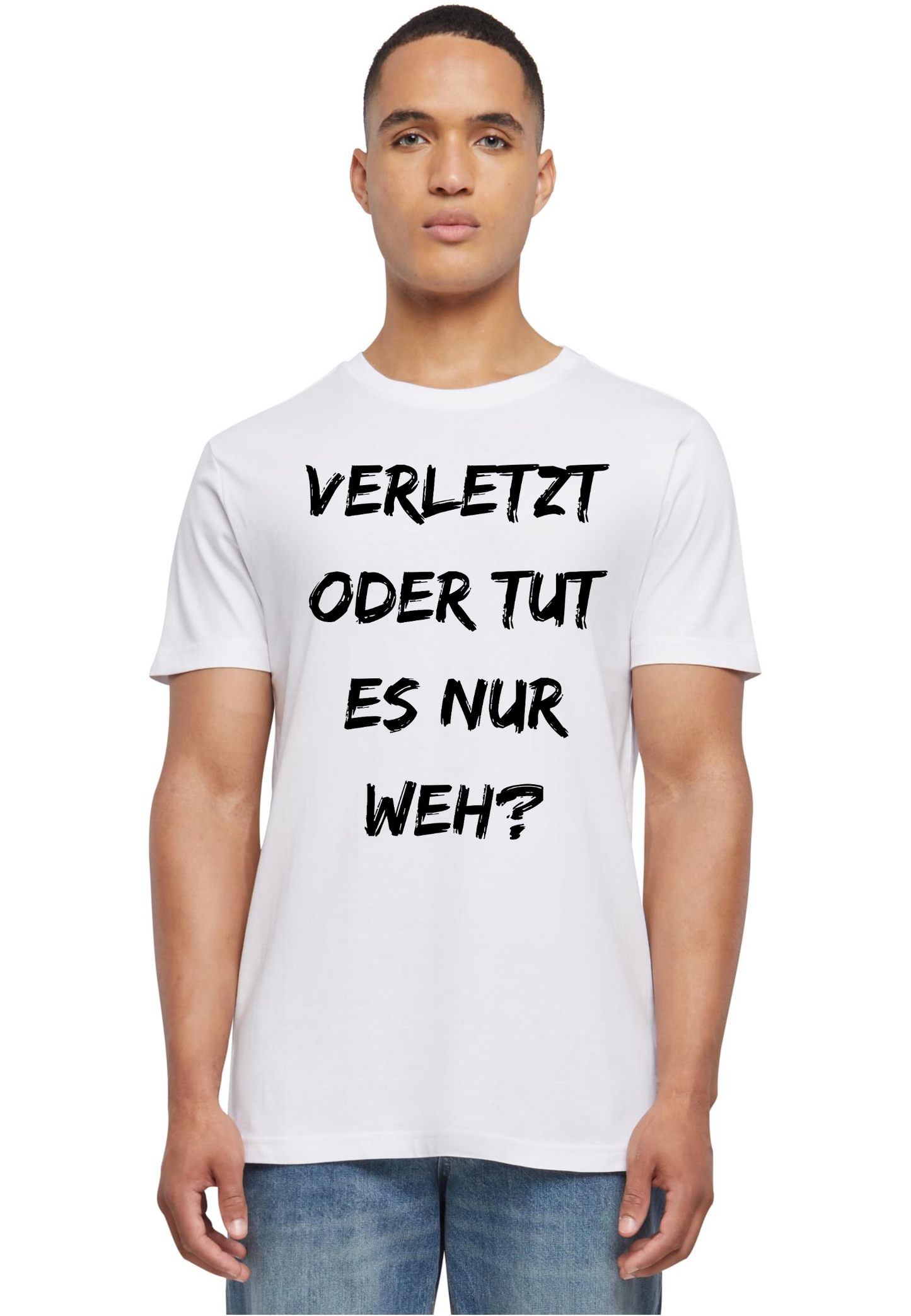 Physio - Verletzt oder tut es nur weh round neck unisex T-Shirt