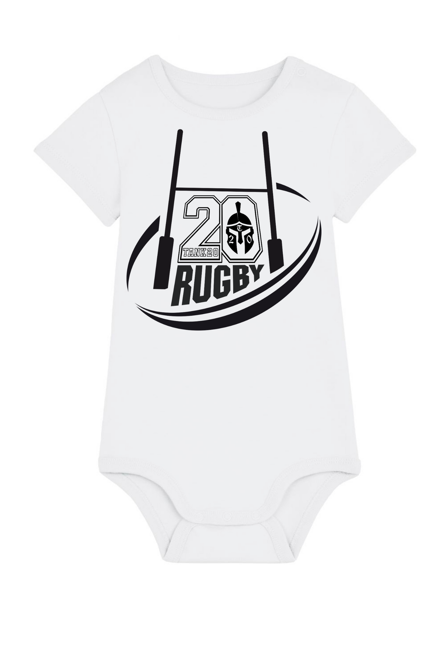 Rugby - Logo Baby Bodysuit